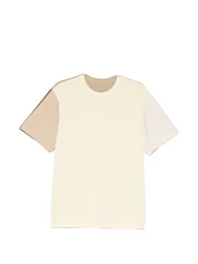 Jnby Color-block Short-sleeves T-shirt In Multi