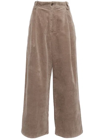 Jnby Corduroy Trousers In Brown