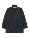 Jnby Cotton Jacket In Gray