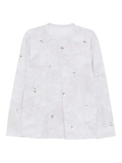 Jnby Cotton Long-sleeved T-shirt In Multi