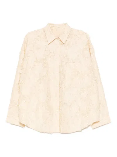 Jnby Cotton Shirt In Neutral