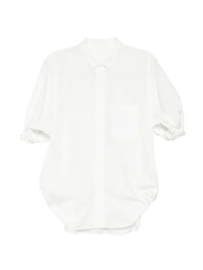 Jnby Cotton Shirt In White