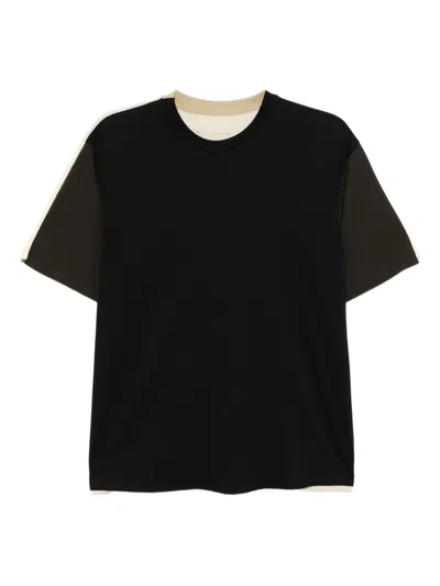 Jnby Cotton T-shirt In Black