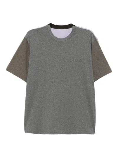 Jnby Cotton T-shirt In Gray