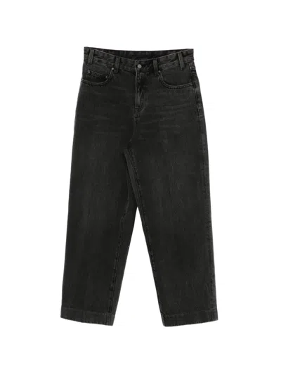 Jnby Cotton Tapered Jeans In Black