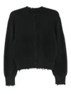 Jnby Cropped Cardigan In Black
