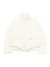 Jnby Cropped Puffer Jacket In Multi