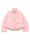 Jnby Cropped Puffer Jacket In Pink