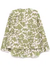 Jnby Curled Hem Jacket In Pink