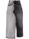 Jnby Denim Skirt In Grey