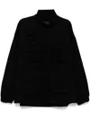 Jnby Double-sided Jacket In Black