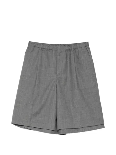 Jnby 더블 레이어드 헴 쇼츠 In Gray