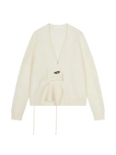 Jnby Cardigan Mit V-ausschnitt In Neutral