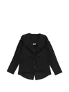 Jnby Drapep Blouse In Black