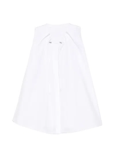 Jnby Drawstring-detail Blouse In White