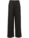 JNBY ELASTIC WAIST WIDE-LEG TROUSERS