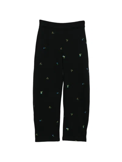 Jnby Hose Mit Stickerei In Black