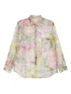 Jnby Floral-printed Shirt In Multi