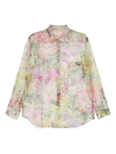 Jnby Floral-printed Shirt In Multi