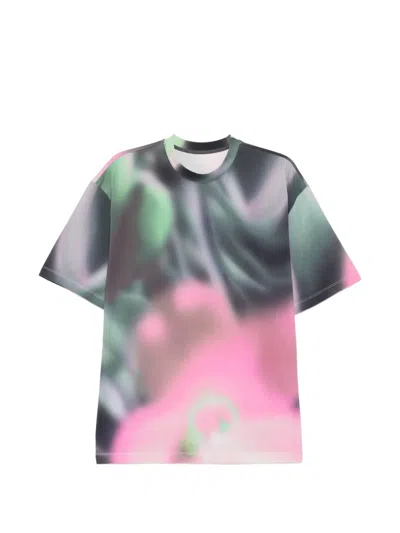 Jnby Floral-print T-shirt In Multi