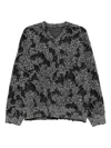 Jnby Flower-print Sweatshirt In Black