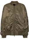 Jnby Front Zip Fastening Down Jacket In Neutrals