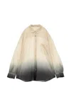 Jnby Gradient-effect Shirt In Multi