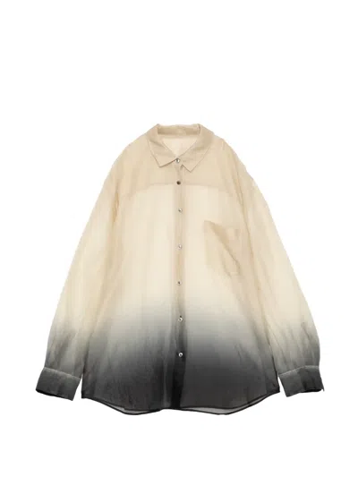 Jnby Gradient-effect Shirt In Multi