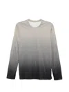 Jnby Gradient-effect T-shirt In Multi