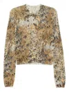 Jnby Graphic Elements Cardigan In Multi