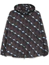 Jnby Graphic-print Jacket In Brown