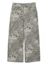 Jnby Graphic-print Jeans In Gray