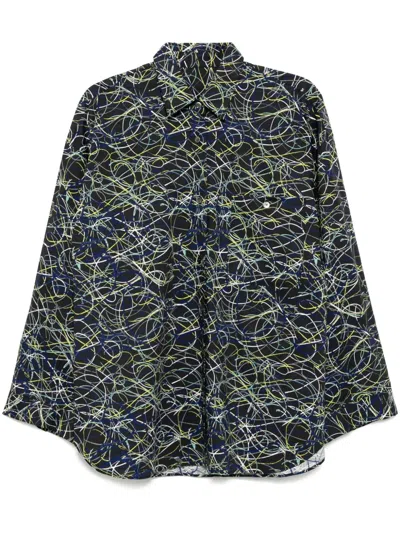 Jnby Graphic-print Shirt In Black