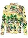 Jnby Graphic-print Shirt In Yellow