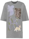 Jnby Graphic-print T-shirt In Grey