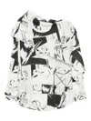 Jnby Graphic-print Top In White
