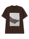 Jnby Graphic-printed T-shirt In Brown