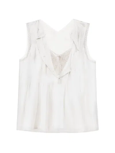 Jnby Graphic-print Top In Neutral