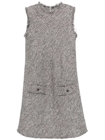 Jnby H-shaped Dress In Gray