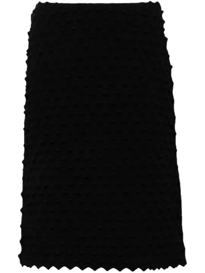 Jnby H-shaped Mid Length Skirt In Black