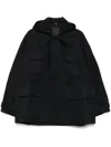 Jnby Hooded Jacket In Black