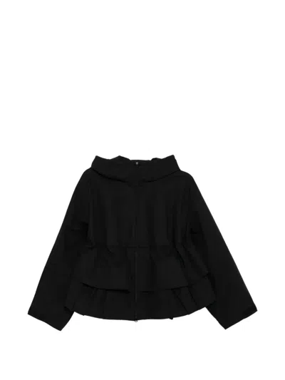 Jnby Hooded Jacket In Black