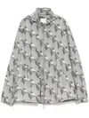 Jnby Hooded Sunscreen Jacket In Gray