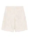 Jnby Jacquard Shorts In Neutral