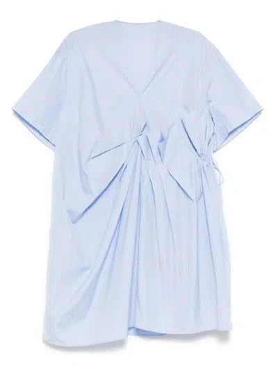 Jnby Kink-embellished Dress In Blue