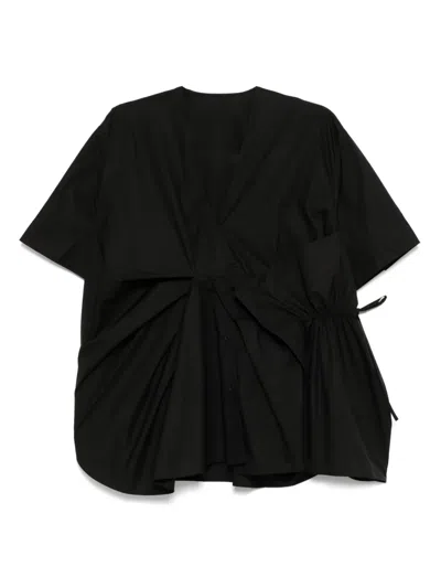 Jnby Kink-embellished Shirt In Black