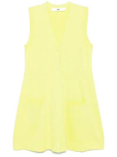 Jnby Knitted Dress In Green