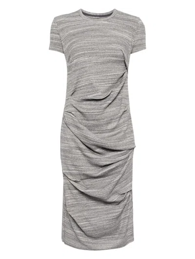 Jnby Knitted Dress In Grey