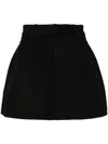 Jnby Layered A-line Skirt In Black