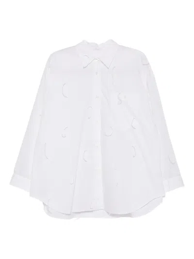 Jnby Long-sleeve Shirt In White